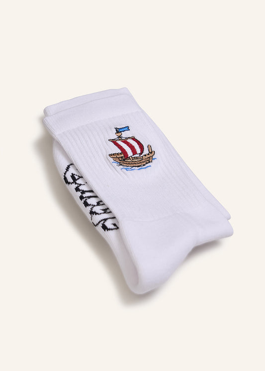 Kogge Socken - Weiß
