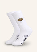 Franzbrötchen Socken - Weiß