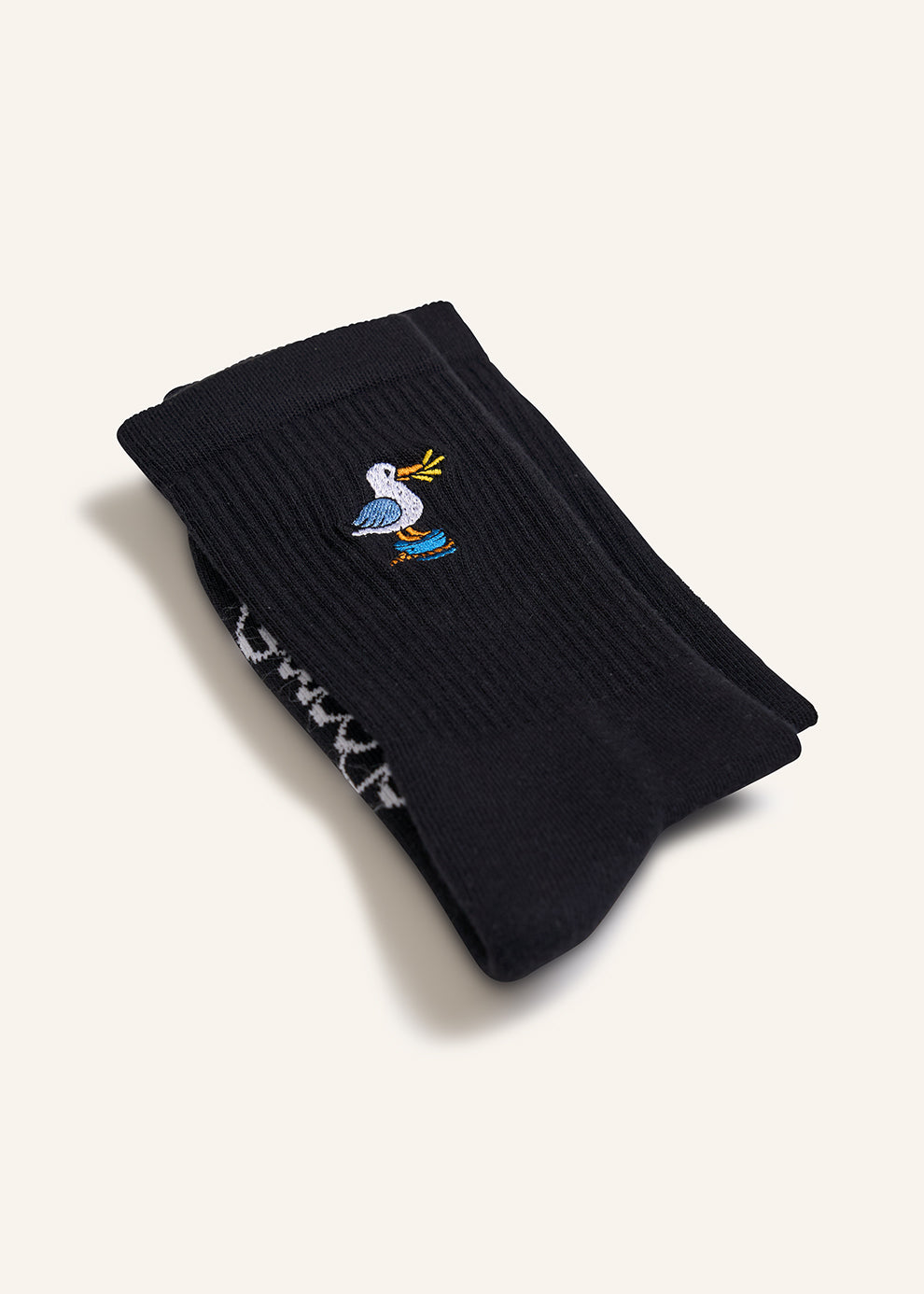 Möwe Socken - Schwarz