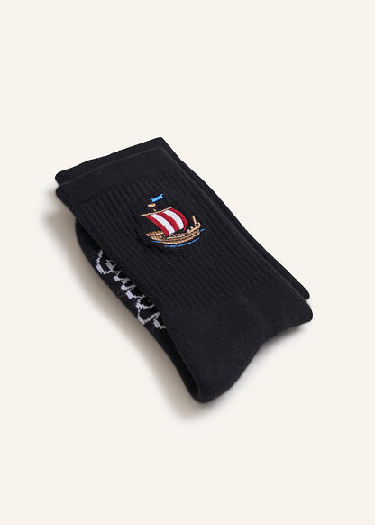 Kogge Socken - Schwarz