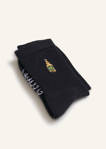 Bierknolle Socken - Schwarz