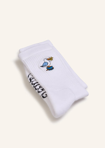 Möwe Socken - Weiß