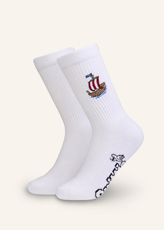 Kogge Socken - Weiß