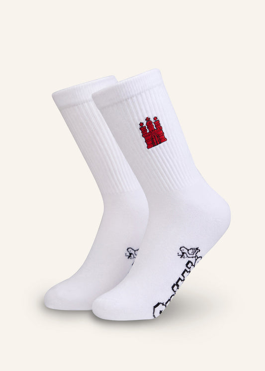 Hammaburg Socken - Weiß