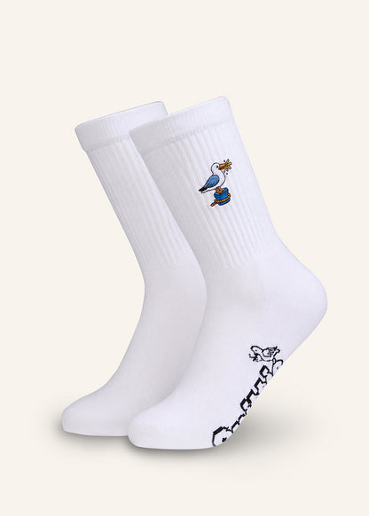 Möwe Socken - Weiß