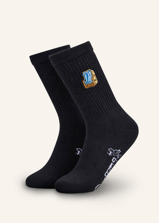 Strandkorb Socken - Schwarz