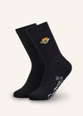 Fischbrötchen Socken - Schwarz