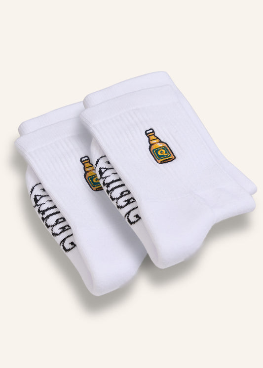 Bierknolle Socken - Weiß - 2 Paar