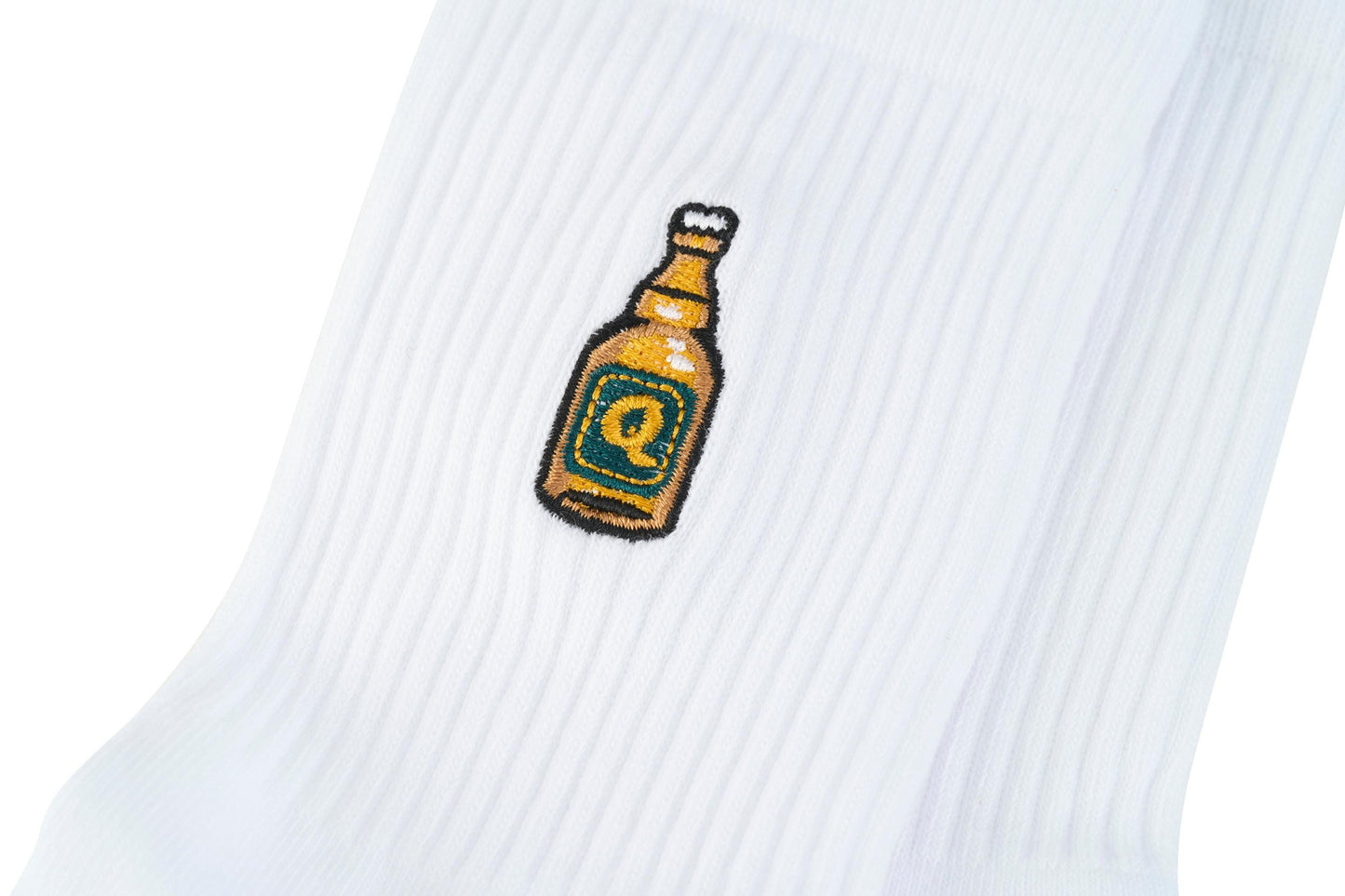 Bierknolle Socken - Weiß