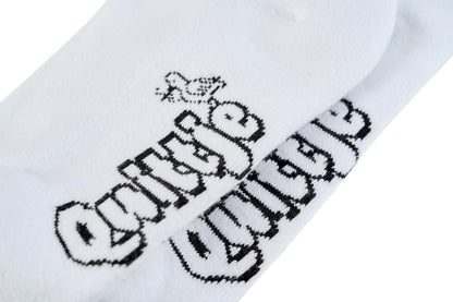 Fischbrötchen Socken - Weiß