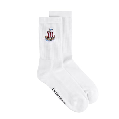 Kogge Socken - Weiß