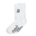 Strandkorb Socken - Weiß