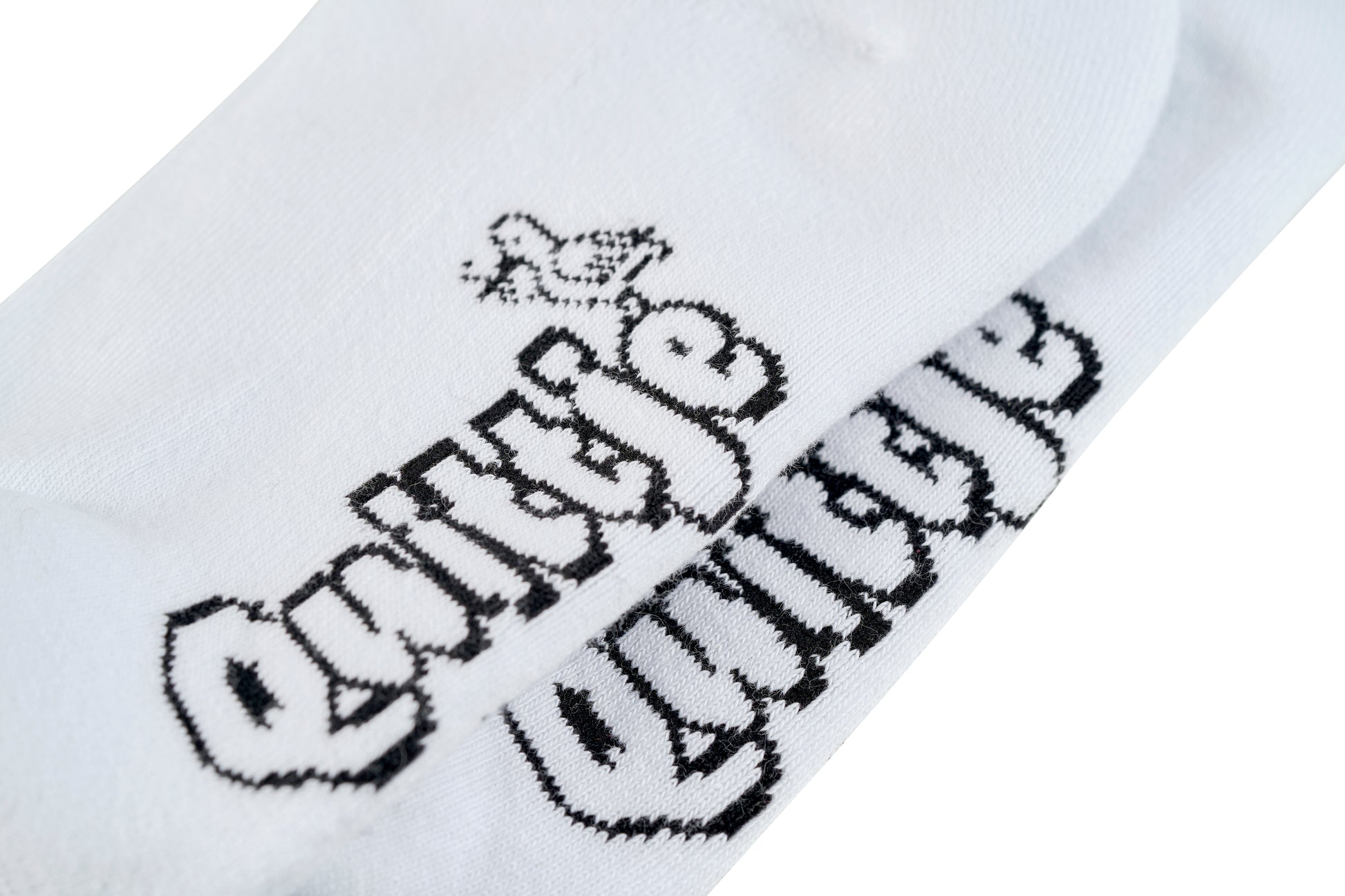 Quittje Socken mit gesticktem Markenlogo und Möwe – hochwertige norddeutsche Sockenmarke